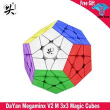 DaYan megaminjes-cubo mágico magnético V2M, forma especial, cubo de velocidad, giro educativo, sabiduría, juguetes creativos, juego, cubo mágico 2024 - compra barato