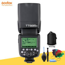 Godox-flash para câmera, 2.4ghz, alta velocidade, 1/8000s, gn60, tt685c/n/s/o/f, para canon, nikon, dslr, sony, olympus, panasonic 2024 - compre barato