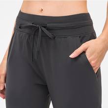 New High Waist Yoga Pants Leggings Sports Women Fintess  Female Running Trousers Quick-drying Elastic Slim Fit Feet Gym Jogging 2024 - buy cheap