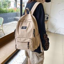 Backpack For Teens Design 2021 Trend Waterproof Nylon Ladies Backpack Large Capacity Men's Notebook Campus School Bag Mochila 2024 - buy cheap