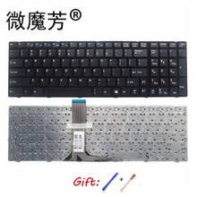 Novo teclado para msi cr620 cr650 1683 r6000 cr700, teclado substituto preto para laptop 2024 - compre barato