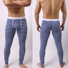 Roupa íntima térmica masculina, pijama térmico de algodão para homens, roupa interior térmica plus size, calças leggings masculinas 2024 - compre barato