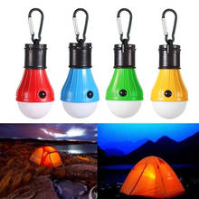 Lámpara LED de acampada con mosquetón, lámpara portátil de tienda, conjunto de bombilla, lámparas de Camping, luz de emergencia para garaje y Pesca 2024 - compra barato