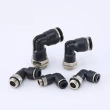Pneumatic Pipe PL-G Connector 4/6/8/10/12mm OD Hose Tube Elbow Thread L Shape Quick Joint Fitting 2024 - buy cheap