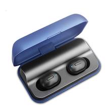 TWS bluetooth 5,0 наушники 3D стерео беспроводные наушники спортивные громкой связи водонепроницаемые наушники с микрофоном зарядная коробка 2024 - купить недорого