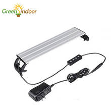 Luz do aquário do diodo emissor de luz 20-65cm lâmpada do tanque de peixes luminaria interior cresce luzes aquáticas da planta do diodo emissor de luz aquario com temporizador e escurecimento 2024 - compre barato