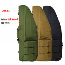 Mochila de Rifle táctico de 70cm, bolsa de Rifle de francotirador de alta resistencia, funda Oxford para pistola de caza, Airsoft, Paintball 2024 - compra barato