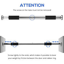 Adjustable Doorway Pull Up Bar Fitness Door Way Chin Up Horizontal Home Gym Exercise Fitness Workout Equipment 350LB Bearing 2024 - buy cheap