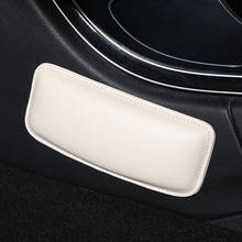 Funda protectora para Interior de coche, accesorio de cuero para consola de coche, para pierna cojín de espuma viscoelástica, reposabrazos para puerta, reposamuñecas 2024 - compra barato