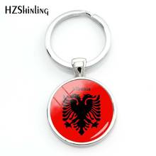 2018 Fashion Albania Flag Keyrings For a Woman French Flag Glass Dome Keyring Guatemala Glass Cabochon Keyring 2024 - buy cheap