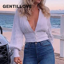 Gentillove casaco feminino manga curta com decote em v, casaco feminino casual breasted outono 2019 2024 - compre barato