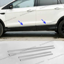 Lsrtw2017 Car Door Edge Strip Trims Interior Accessories for Ford Kuga Escape 2013 2014 2015 2016 2017 2024 - buy cheap