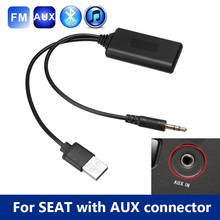 Aux carro Receptor 4.1 Conector Estéreo de Música Sem Fio Bluetooth Receptor 3.5 MILÍMETROS Aux Adaptador De Áudio USB para o BANCO 2024 - compre barato