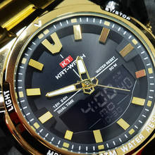 Новые часы Для Мужчин's Водонепроницаемый креативные наручные часы для мужчин часы Для мужчин часы Relgio Masculino золото Нержавеющая сталь Наручные часы 2024 - купить недорого