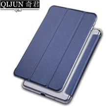 Tablet case for Apple ipad 9.7" 2017 PU Leather Smart Sleep wake funda Trifold Stand Solid cover capa bag for ipad5 A1822 A1823 2024 - buy cheap