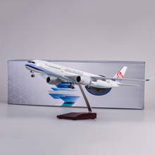 47CM 1/142 Scale Airplane Airbus A350 Taiwan China Airline Model W Light Landing Gear Diecast Plastic Resin Plane Collection 2024 - buy cheap