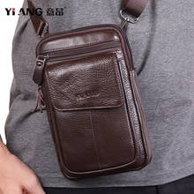 Made Of Genuine Leather Mini Crossbody Messenger Shoulder Bag Men Business Cowhide Handbag High Quality Travel Casual Male Bags 2024 - buy cheap