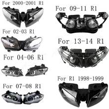 Motorcycle Front Headlamp Headlight Assembly For Yamaha R1 1998-2003 2004 2005 2006 2007 2008 2009 2010 2011 2012 2013 2014 2024 - buy cheap