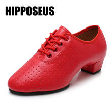 Hipposeus Unisex Dance-Shoes Ballroom Latin Shoes For Women Men Girls Children Jazz Tango Dancing Shoe Black Salsa Canvas Shoe 2024 - buy cheap