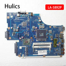 Hulics Original For ACER aspire 5741 5742 Laptop motherboard LA-5892P MBTVF02001 Mainboard PGA989 DDR3 2024 - buy cheap