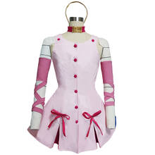 JoJo's Bizarre Adventure movie Sugimoto Reimi Cosplay Costume pink dress with accessory 2024 - buy cheap