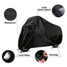 M L XL 2XL 3XL  Motorcycle Cover Universal Outdoor Uv Protector Scooter All Season Waterproof Dustproof Prevent Snow 2024 - buy cheap