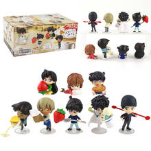 4-6.5cm 8 pçs/set Detective Conan Kudou Shinichi Kaitou Kiddo PVC Mini Figura Dolls Bonito Brinquedos Modelo 2024 - compre barato