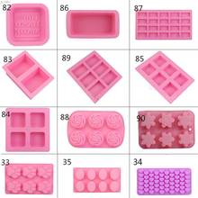 Hot Silicone Ice Cube Candy Chocolate Cake Cookie Cupcake Molds Soap Mould DIY 12 shape 2024 - buy cheap