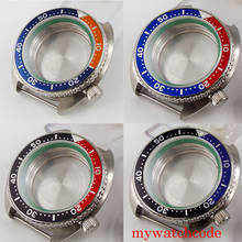 Fit-capa de relógio nh35, nh35a, nh36, nh36a, com inserção de cristal safira, movimento automático e moldura giratória 2024 - compre barato