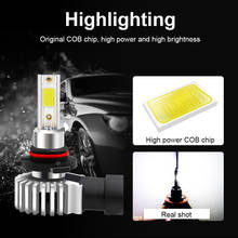 1PC H4 H7 H11 LED Car LED Headlight Bulb Kit H3 9012 9005 9006 H1 100W 26000LM 6000K White Light 2024 - buy cheap