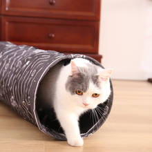 Universe Cat Tunnel Toys for Cat Kitten Pet Toy Collapsible Interactive Fun Cat Tunnel Playing Toy with Ball Training for Rabbit 2024 - buy cheap