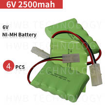 4 PCS/LOT Brand New 6V AA 1800mAh Ni-Mh Battery Rechargeable Batteries Pack Free Shipping 2024 - buy cheap