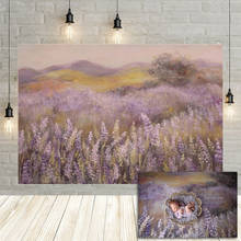 Avezano-cenários fotográficos, pintura de lavanda, plantas, roxo, floral, recém-nascidos, chá de bebê, retrato, cenário, estúdio de foto 2024 - compre barato