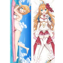 Anime Princess Connect! Re:Dive Dakimakura Game Character Eustiana von Astraea Hugging Body Pillow Case DIY Pillow Cover 2024 - buy cheap