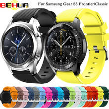 Gear S3 Frontier Classic Watch Band 22mm Silicone Sport Replacement Watch Men women's watches Strap for Samsung Gear S3 Bracelet 2024 - buy cheap