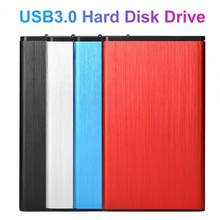 Carcasa de disco duro externo SATA, 2,5 pulgadas, 5Gbps, USB 3,0, puerto Serial para Notebook, SSD, caja de disco duro móvil con adaptador tipo c 2024 - compra barato