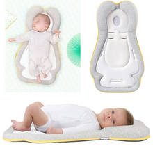 Baby Crib Bed Nest Newborn Stereotypes Pillow Travel Portable Infant Cradle Cot Sleeping Positioning Pad 0-12 Months 2024 - buy cheap