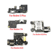 Original USB Charging Port Board Flex Cable Connector For Xiaomi Redmi 6 6A 7A S2 5 Plus K20 Pro K20/Mi 9T Microphone Module 2024 - buy cheap