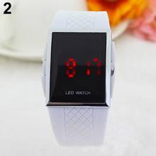 Men Watch Unisex Fashion LED Digital Display Square Case Cool Sports Clock Casual Wrist Watch reloj hombre 2024 - buy cheap