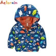 Весна куртки для мальчиков малышей 2016 Осень новинка куртка Softshell Пальто детей Активная закрытая высококачественная с 2 до 6 лет Aelorxin 2024 - купить недорого