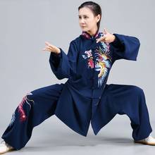 Uniforme masculino de manga longa t2549, uniforme kung fu para artes marciais 2024 - compre barato