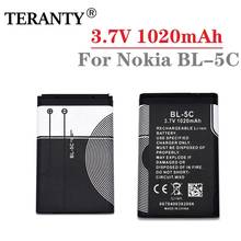 1-10Pcs BL5C BL-5C 3.7V 1020mAh Li-Po Lithium Battery For Nokia 6267 6270 6330 6555 6600 6620 6630 1100 1101 1110 1112 1208 1600 2024 - buy cheap