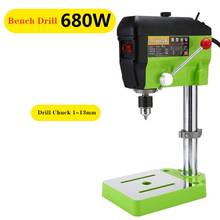 Drilling Press 220V 680W Electric Milling Machine Variable Speed Drill Machine Grinder For DIY Wood Metal Electric Power Tools 2024 - buy cheap