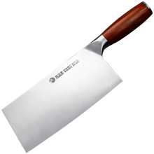 Faca de corte doméstica, aço inoxidável, cabo de madeira, faca de cozinha, utensílio de cozinha, para corte de carne, facas cortadoras de chef 2024 - compre barato