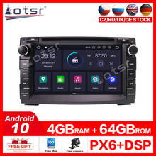 Магнитола Aotsr, 2 din, android10, для KIA Venga, KIA Ceed gps-навигация, dvd-плеер 2009-2017 2024 - купить недорого