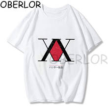 HUNTER X HUNTER Harajuku White Tshirt Casual Tops O-neck Women's Cool Pride Oversized Clothes Unisex T Shirt Short Sleeves 2024 - buy cheap