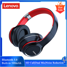Lenovo Wireless Headphone Bluetooth 5.0 Foldable Computer Headsets Noise Cancelling Sports Stereo Gaming Bluetooth Headphones 2024 - buy cheap