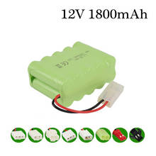 12v 1800mah NiMH Battery For Rc toy Car Tanks Trains Robot Boat Gun Ni-MH AA 1000mah 12v Rechargeable Battery 1Pcs 2024 - buy cheap