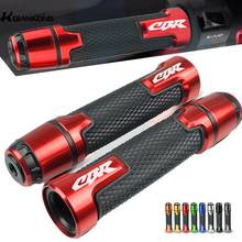 Para honda cbr 400 cbr600 cbr900rr cbr250r cbr1000rr cbr650r motocicleta 7/8 "22mm cnc antiderrapante lidar com barra de guiador apertos de mão 2024 - compre barato