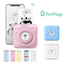 New PeriPage Mini Portable Bluetooth Photo Printer Pocket Thermal Printing USB Connection Impresoras Fotos Gifts Papers 2024 - buy cheap
